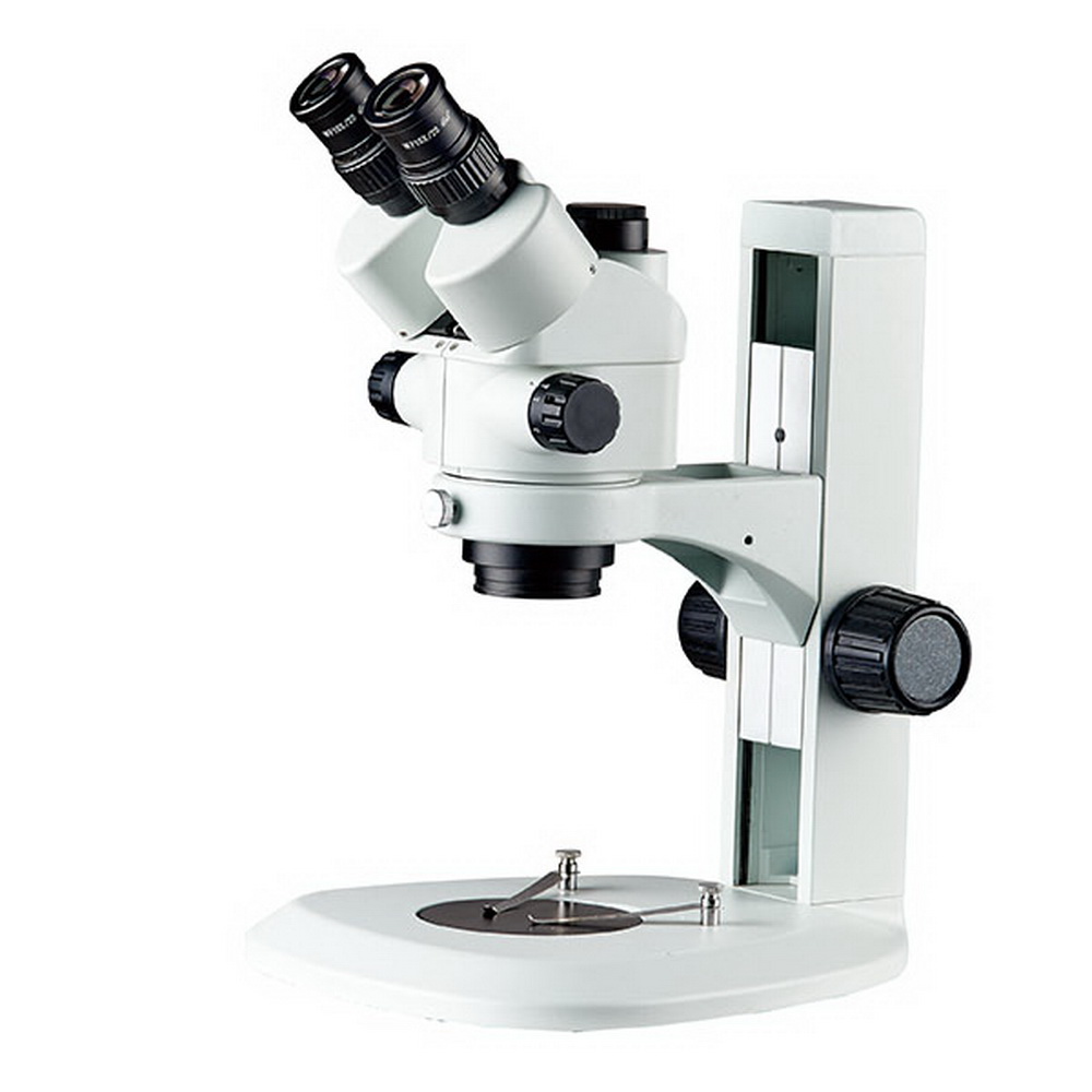 Factory Supply 7X-45X Parfocal - Trinocular Stereo Microscope 7X-45X ulasan dan harga