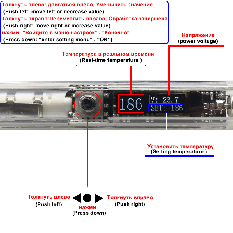T12 Electric Soldering Iron Ki - T12 Soldering Station Oled ulasan dan harga
