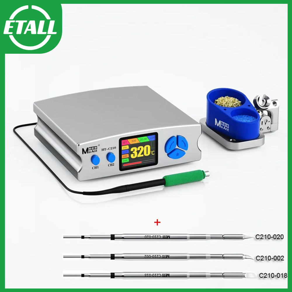 MaAnt HT-C210 Precision Solder - C210 Precision Soldering Station ulasan dan harga