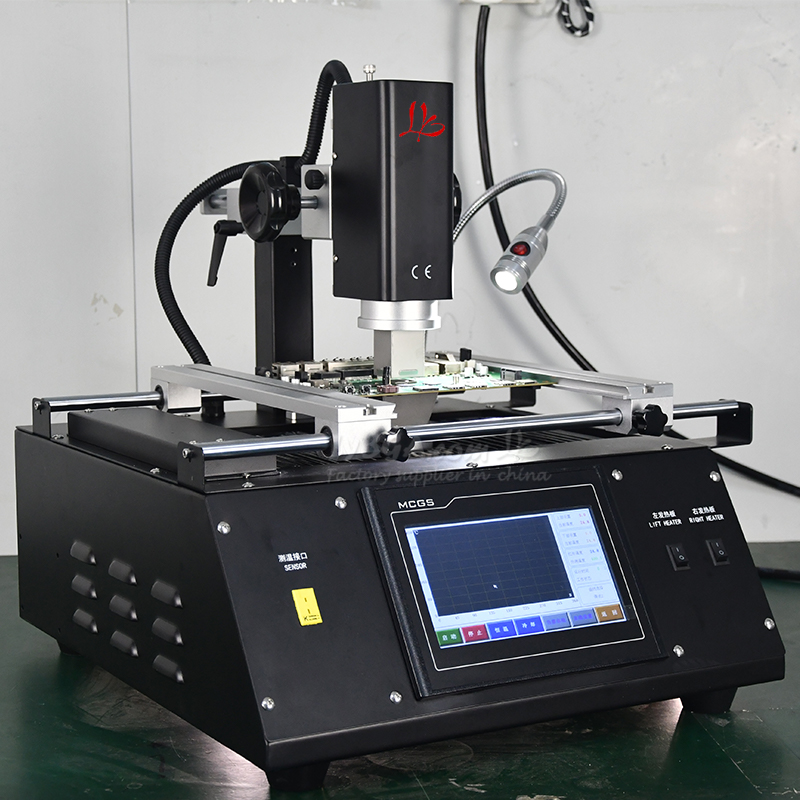 LY R5800 3 Zones Hot-Air BGA R - Infrared Bga Rework Station ulasan dan harga