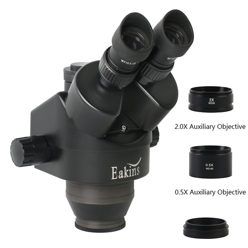 3.5X 7X 45X 90X Simul-Focus Tr - Trinocular Stereo Microscope 7X-45X ulasan dan harga