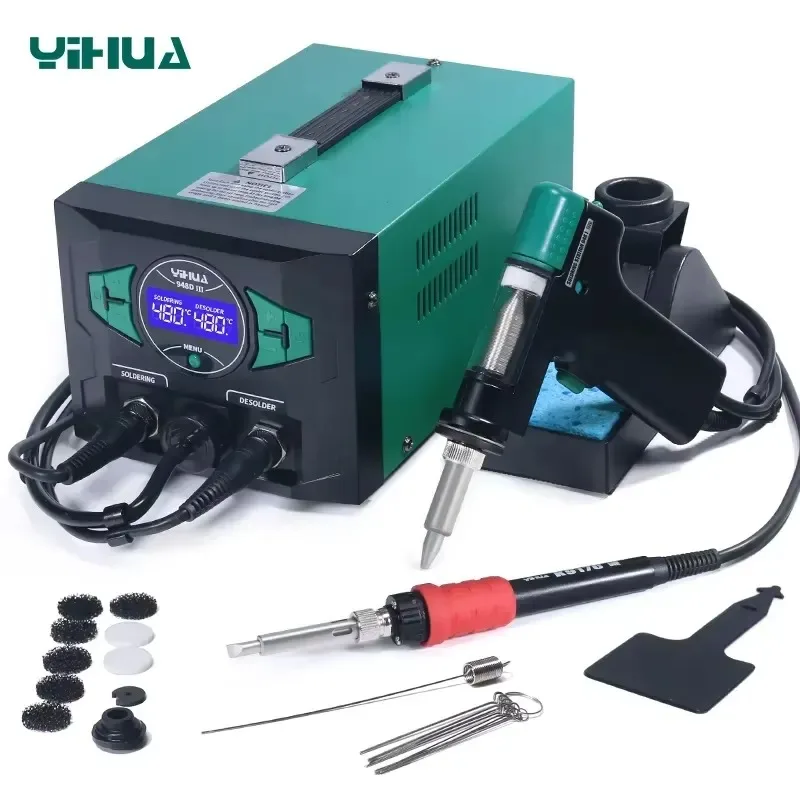 2026 Latest Electric Suction D - Desoldering Pump Electric Vacuum Station ulasan dan harga