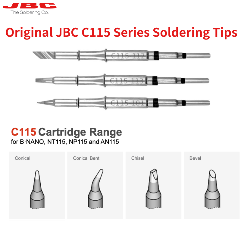 Original JBC C115 Cartridges S - C115 Nano Soldering Iron Station ulasan dan harga