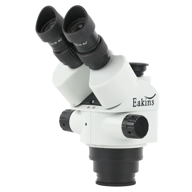 Black 3.5X 90X 7X-45X Simul-Fo - Trinocular Stereo Microscope 7X-45X ulasan dan harga