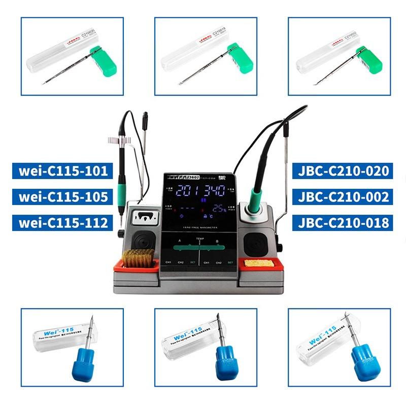 Speed T3602 nano welding table - C115 Nano Soldering Iron Station ulasan dan harga