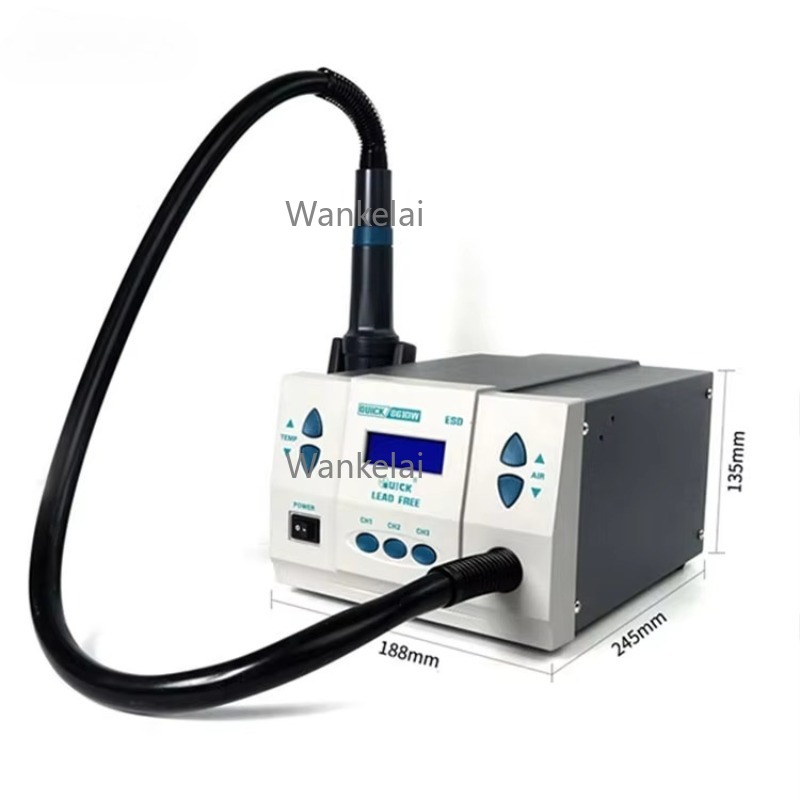 Original 1000W 220/110V QUICK  - Hot Air Rework Station 861Dw ulasan dan harga