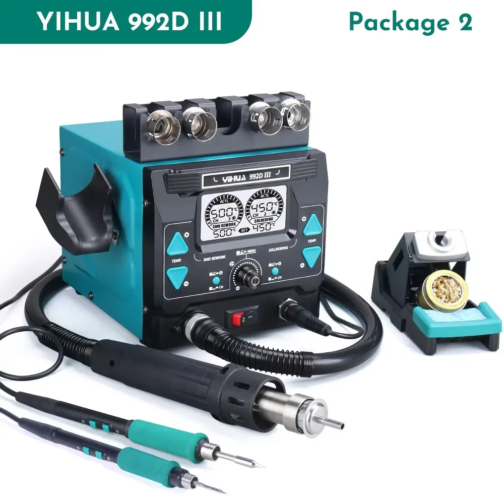 YIHUA992D-III 1000W High Power - C210 Precision Soldering Station ulasan dan harga