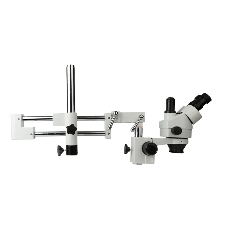 2026/Kaisi 7X-45X Zoom Electro - Trinocular Stereo Microscope 7X-45X ulasan dan harga