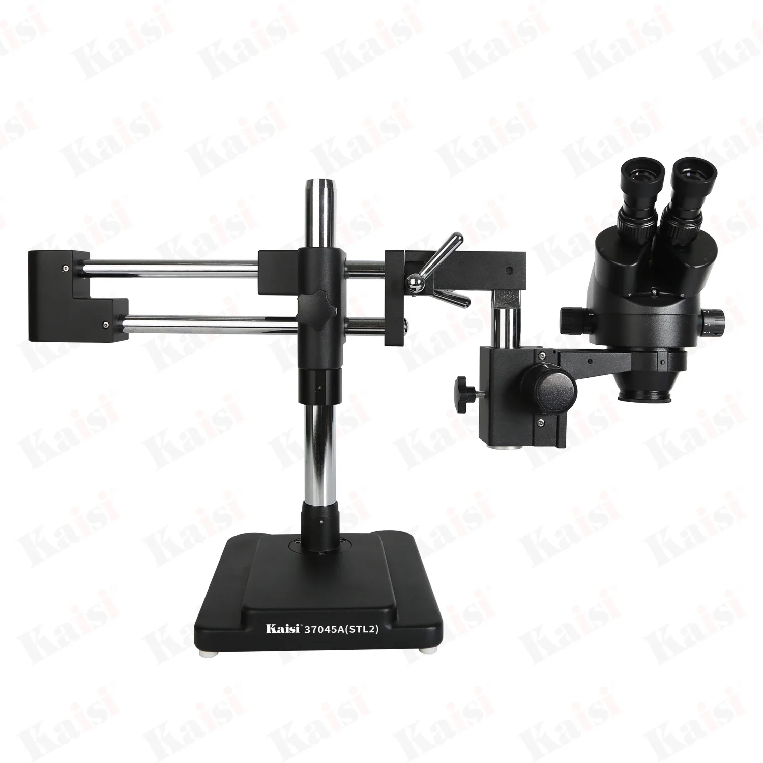 2026/Kaisi 7X-45X Zoom Electro - Trinocular Stereo Microscope 7X-45X ulasan dan harga