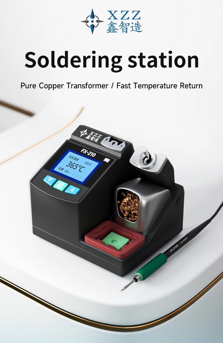 XZZ FX-210 Super Precision Sol - C210 Precision Soldering Station ulasan dan harga