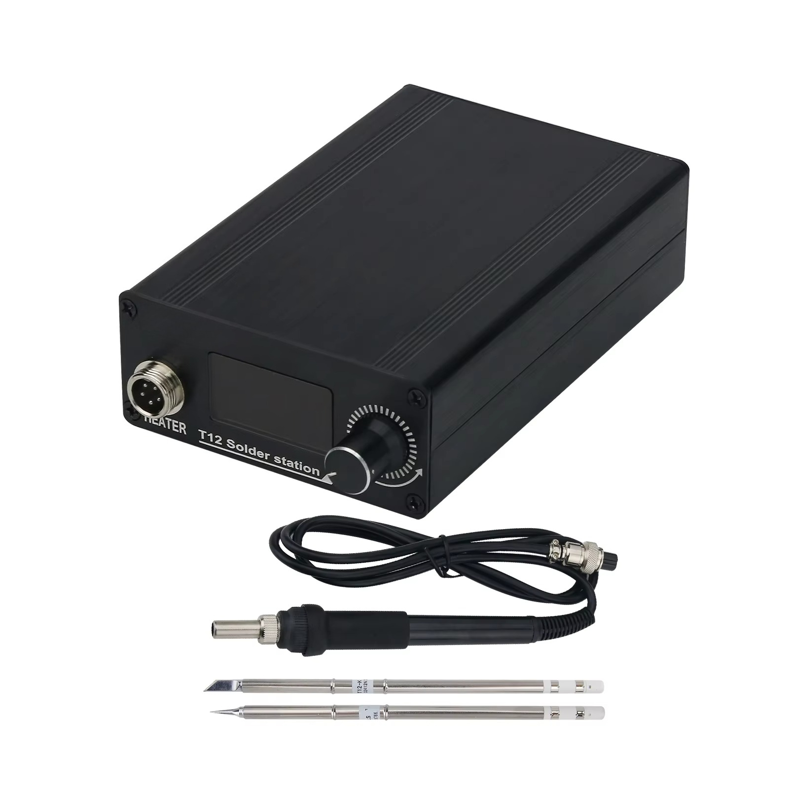 STM32 V3.1S T12 120W OLED Sold - T12 Soldering Station Oled ulasan dan harga