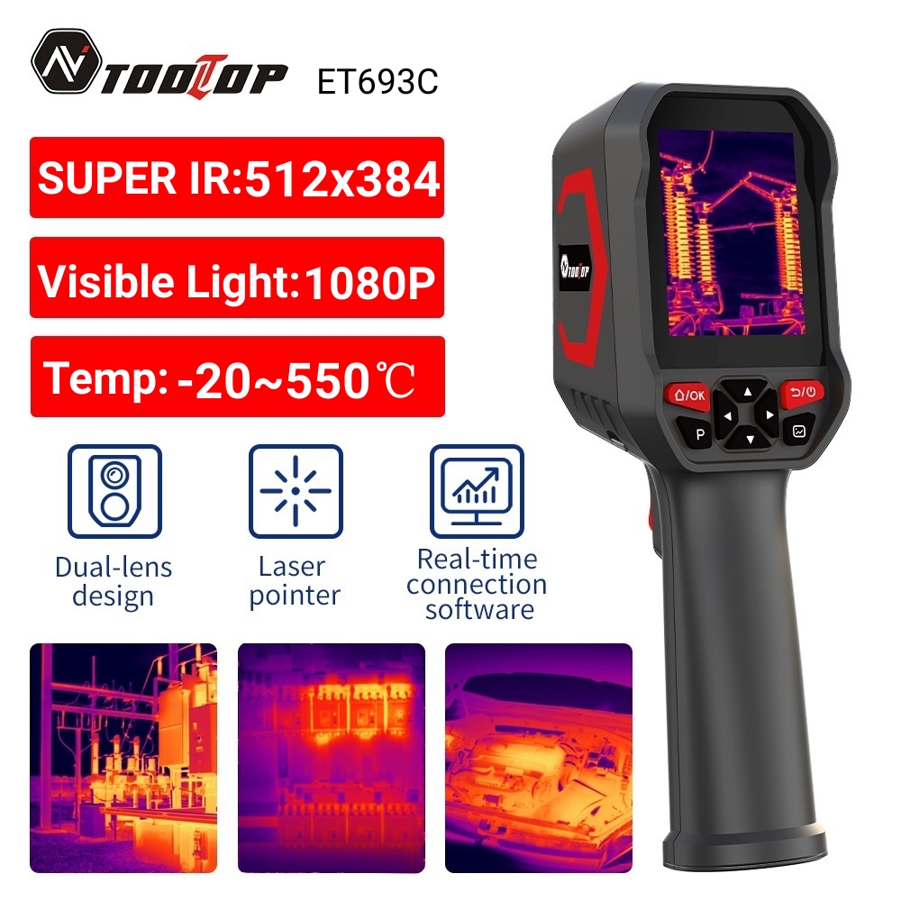 TOOLTOP ET693C Super IR 512x38 - Thermal Imaging Camera Pcb Repair ulasan dan harga
