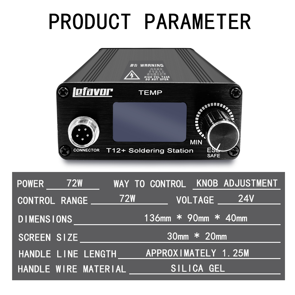 T12+ Soldering Station Solderi - T12 Soldering Station Oled ulasan dan harga